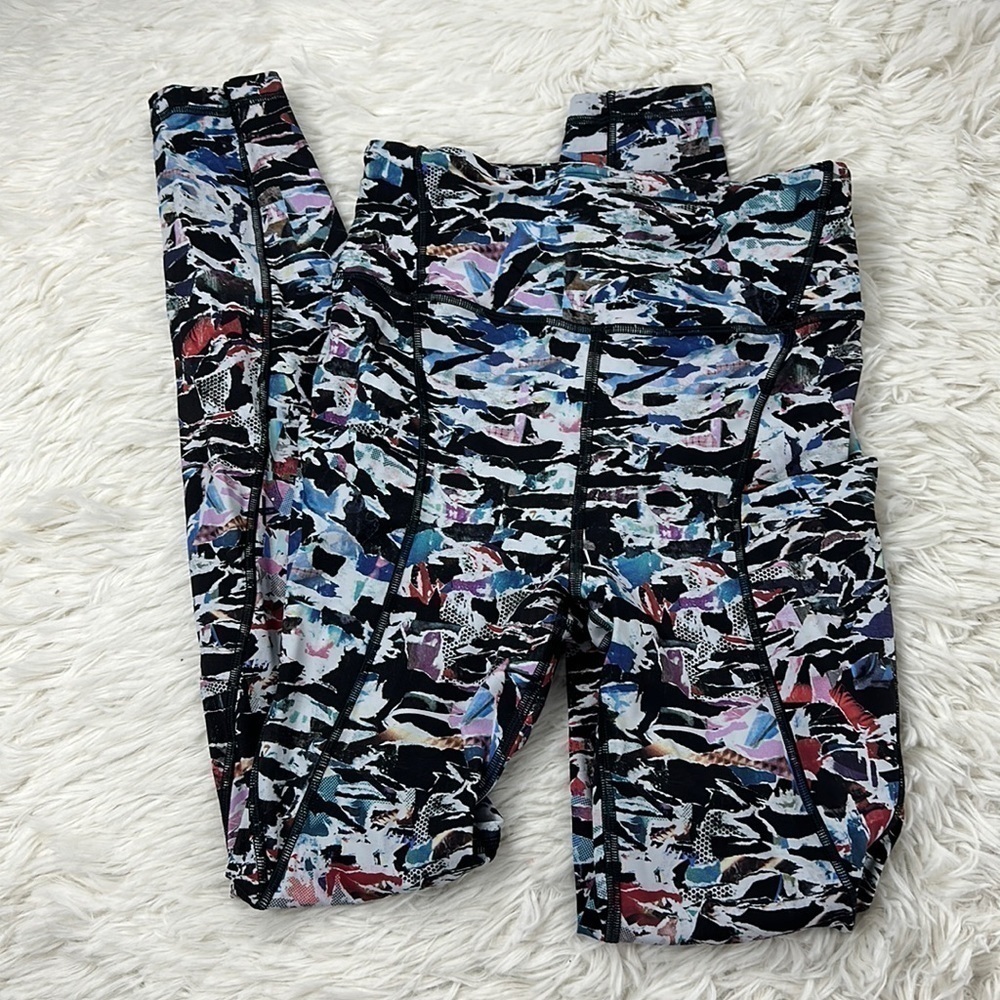 Lululemon Break Free Tight (25") Culture Clash Starlight Black